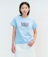 W CLASSIC LOGO TEE sky blue