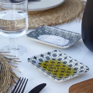 어거스타 13cm 직사각미니접시