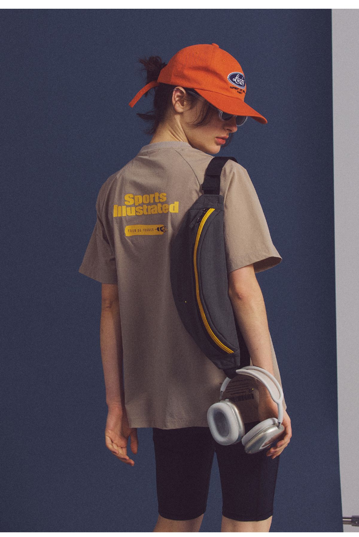 스포츠 일러스트레이티드(SPORTS ILLUSTRATED) CYCLING HIP SACK (GREY)