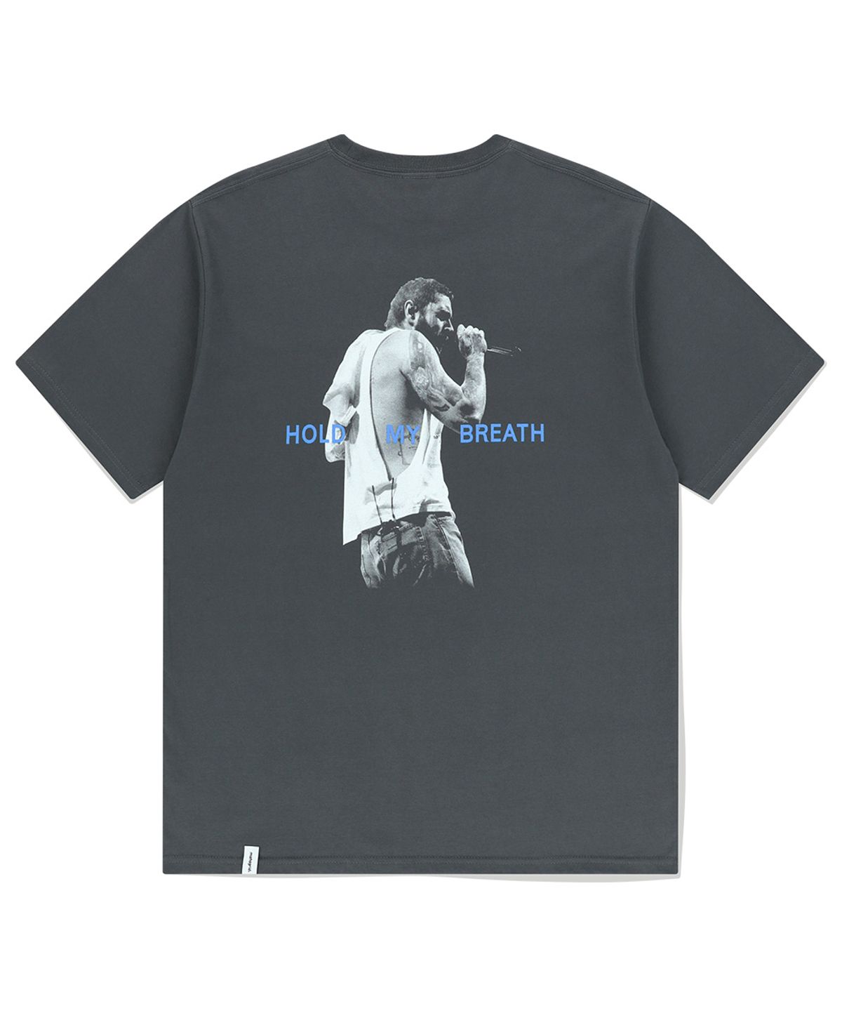 마하그리드(MAHAGRID) HOLD MY BREATH TEE CHARCOAL(MG2EMMT522D)