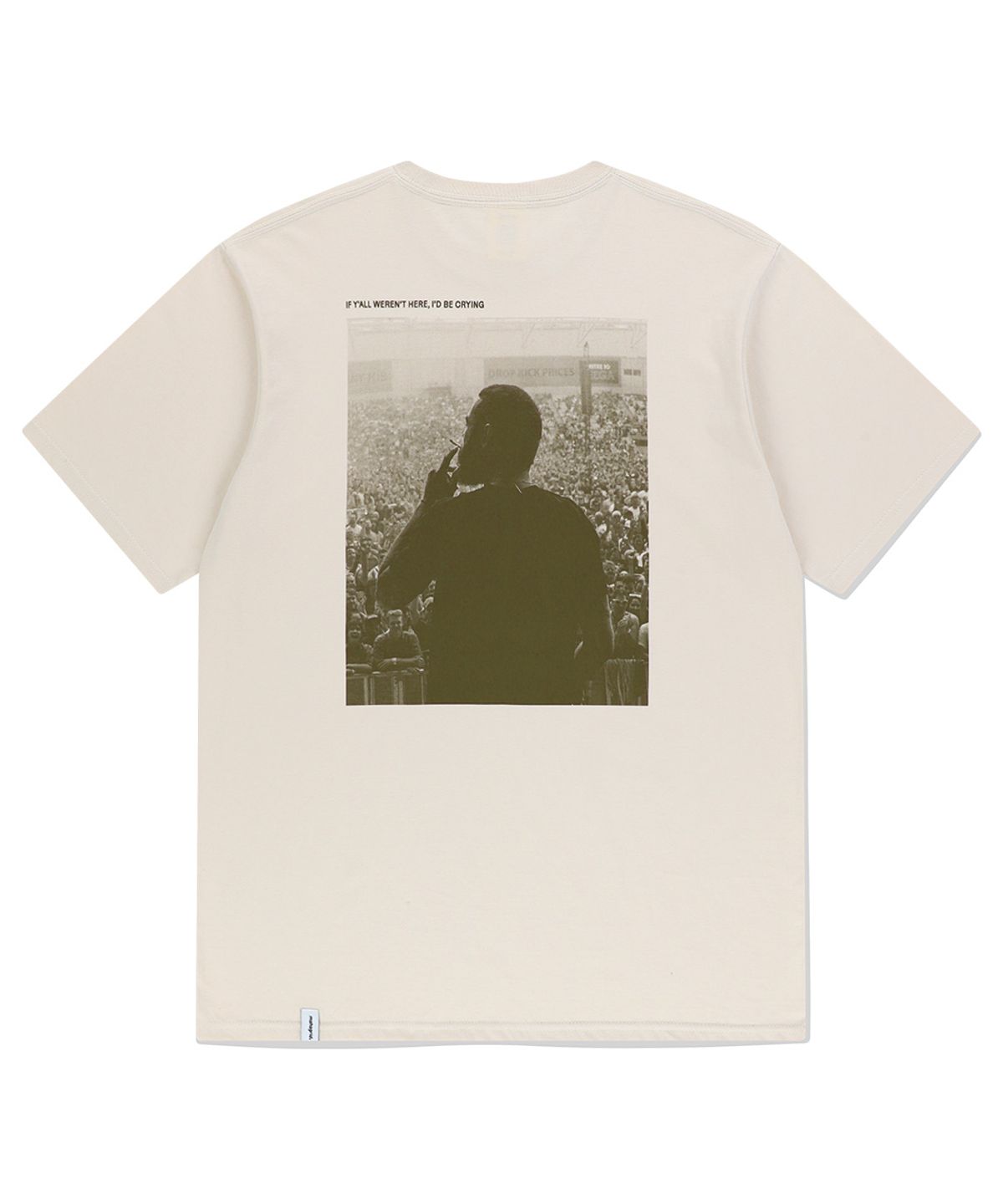 마하그리드(MAHAGRID) SMOKING TOUR TEE BEIGE(MG2EMMT523D)
