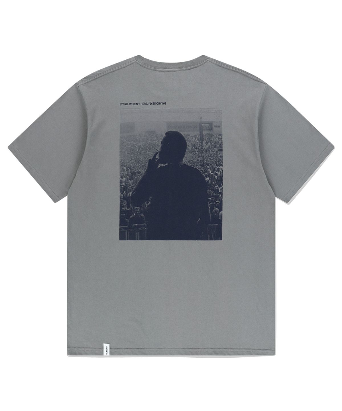 마하그리드(MAHAGRID) SMOKING TOUR TEE GREY(MG2EMMT523D)