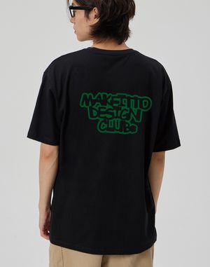 [DESIGN CLUB] CREW NECK TEE_BLACK