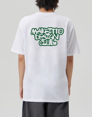 [DESIGN CLUB] CREW NECK TEE_WHITE