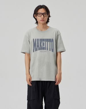 [NAME LOGO] CREW NECK TEE_MINT