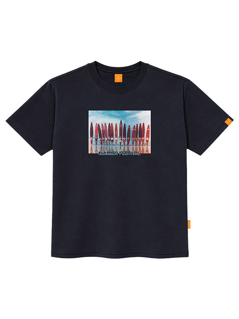 썸머페스티벌 반팔티셔츠 남녀공용 빅사이즈 S~4XL