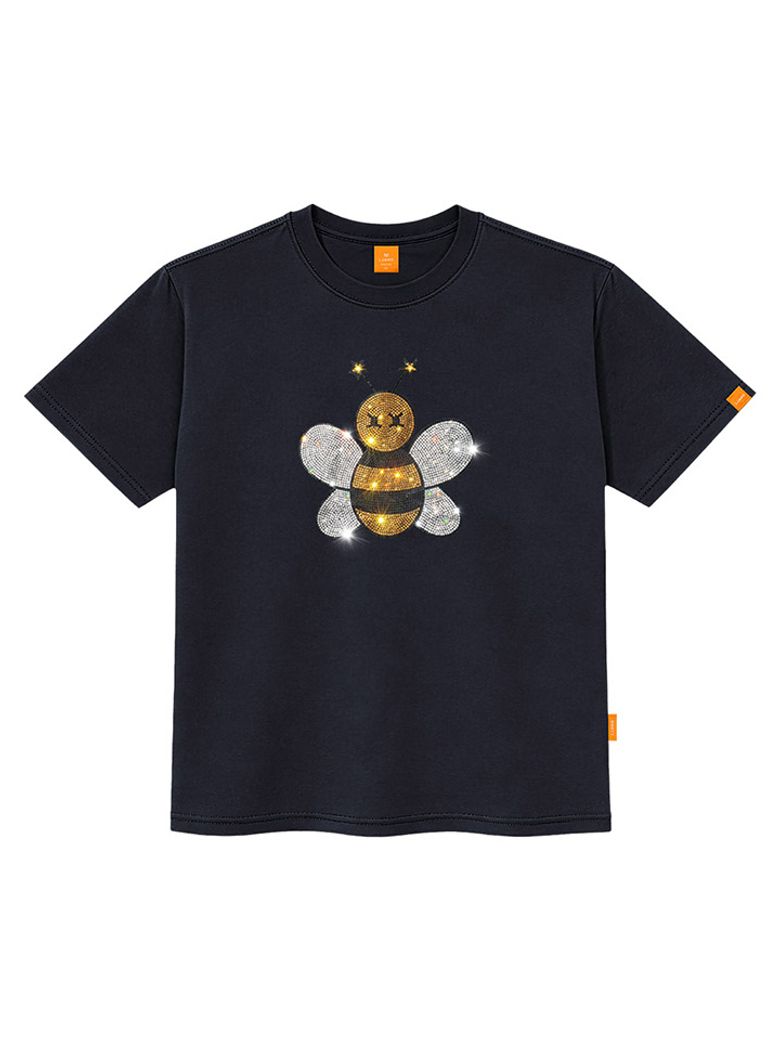 큐빅허니비 반팔티셔츠 남녀공용 빅사이즈 S~4XL