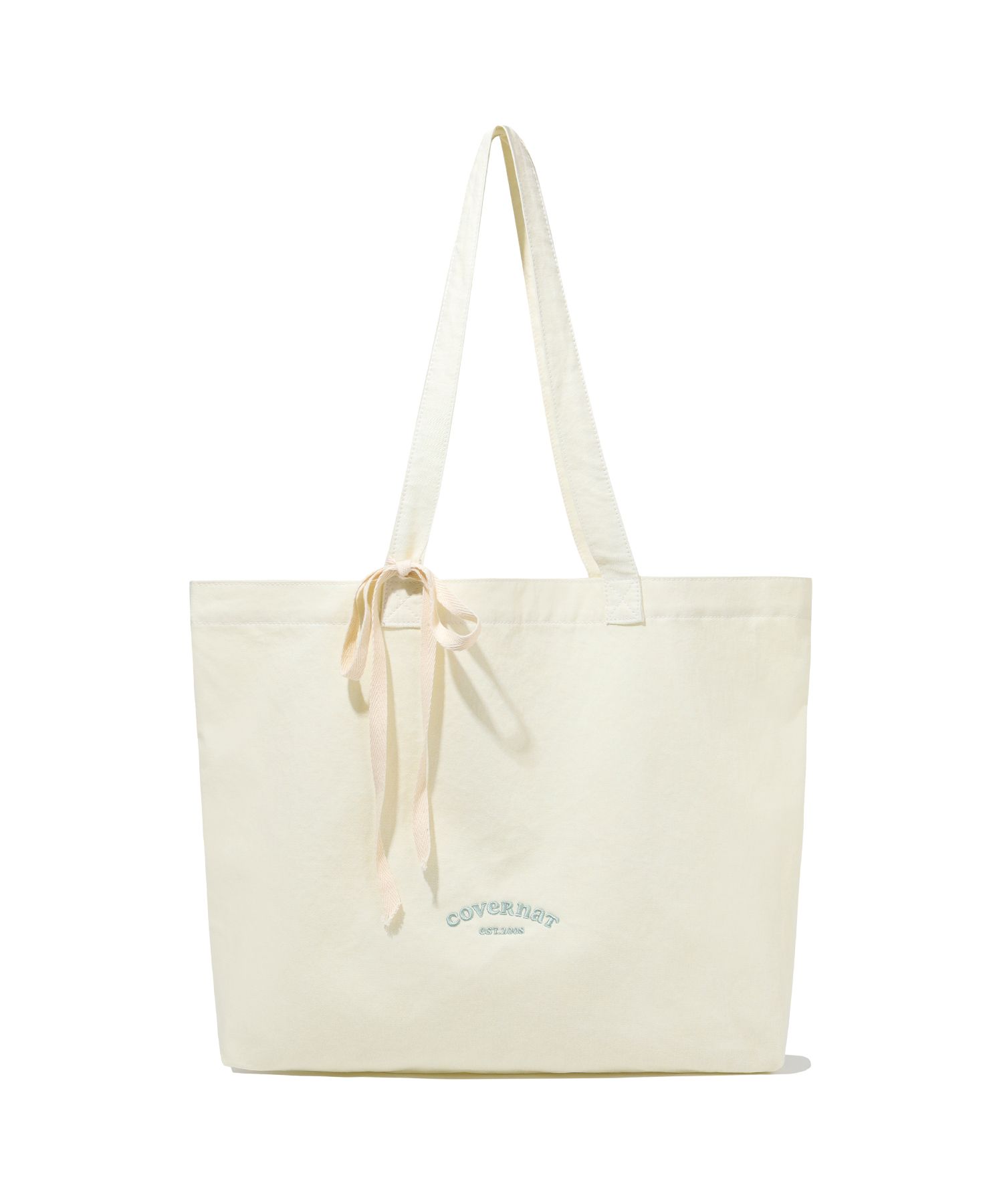 韓国人気ファッション[COVERNAT] CLOVER HEART BIG ECO BAG MUSINSA公式 | COVERNAT WOMAN Clover Heart Big Eco Bag Ivory