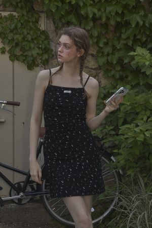 FLOWER MINI DRESS