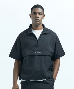 에어브리드 남녀 바람막이 상의 반팔 아노락 M 자켓(2컬러)