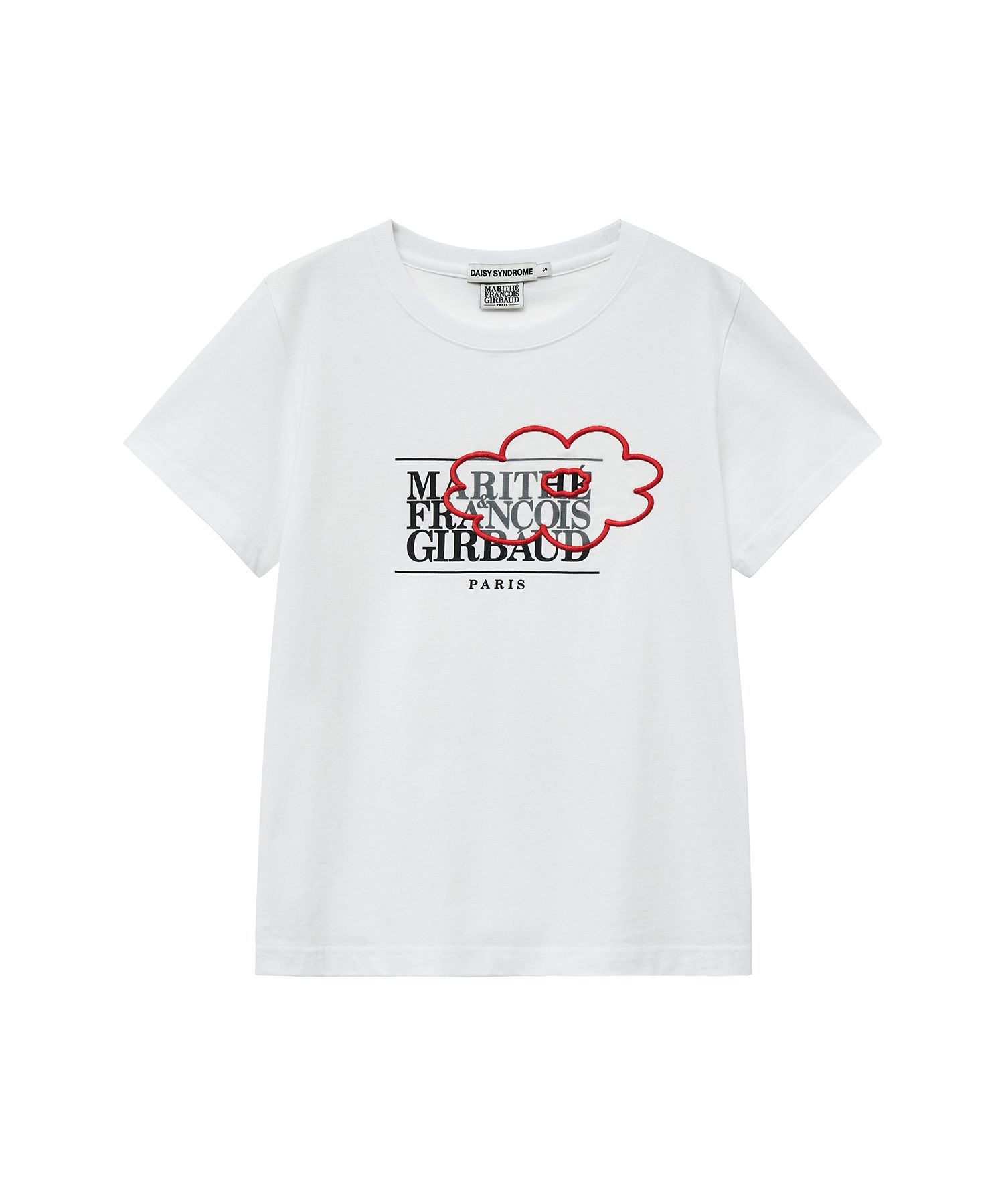 MUSINSA | DAISY SYNDROME DAISY x MARITHE FLOWER TEE white