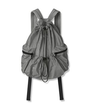 Hugo String Pocket Backpack SILVER