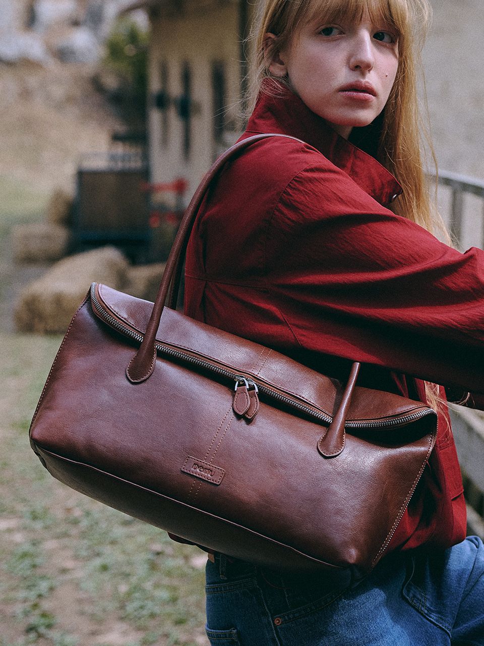 MUSINSA | DENU Marmeldi Bag [Brown]