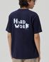 [HARD WORK] CREW NECK TEE_NAVY