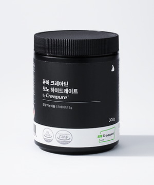 모노 크레아틴 크레아퓨어 하이드레이트 300g 100회분
