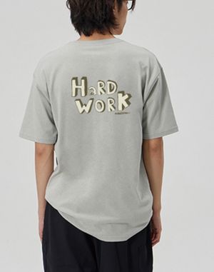 [HARD WORK] CREW NECK TEE_MINT