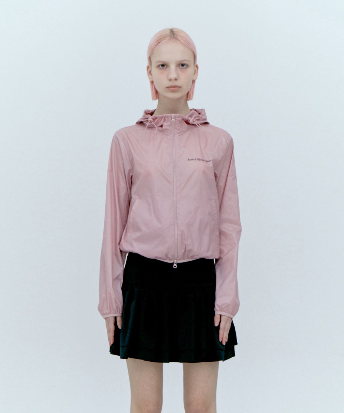 레스트앤레크레이션(REST&RECREATION) POLYESTER WINDBREAKER JACKET_PINK