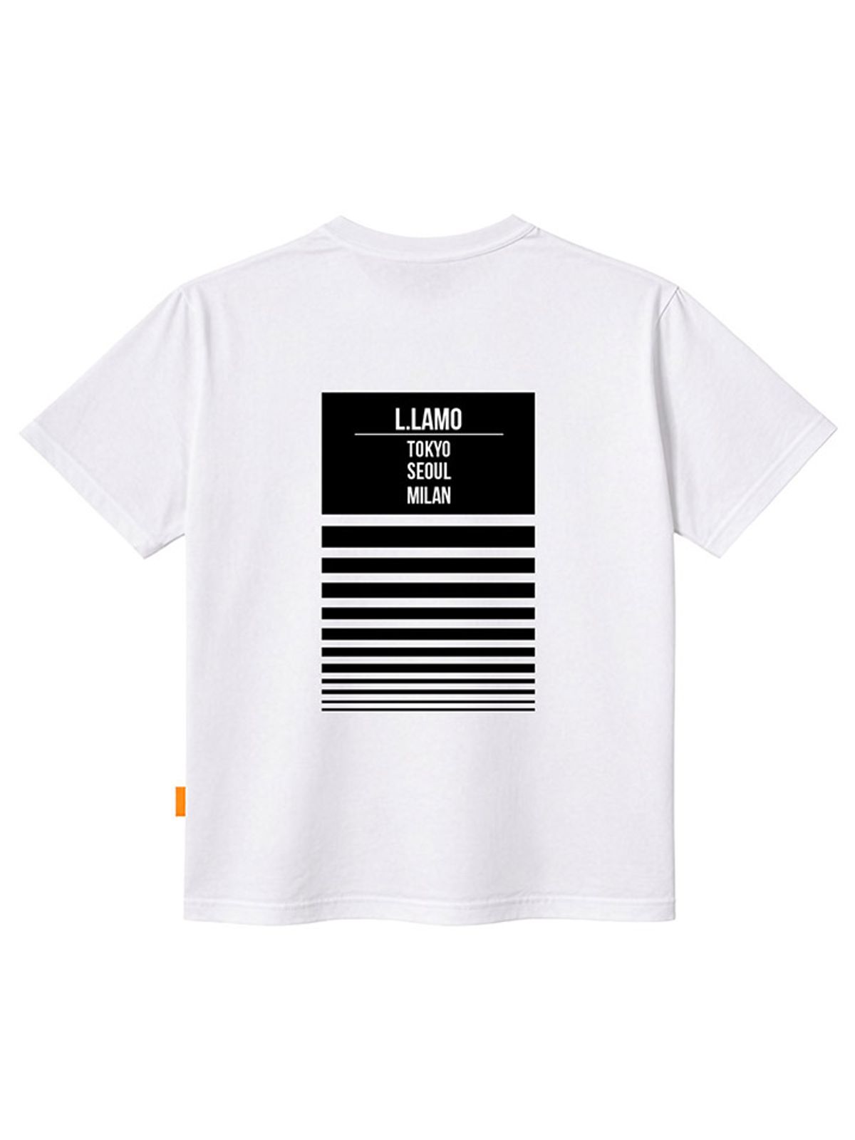 엘라모(LLAMO) 도쿄 반팔티셔츠 남녀공용 빅사이즈 S~4XL