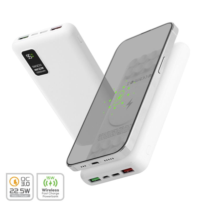 3세대 흡착식 CHAK3 무선충전보조배터리(10,000mAh)