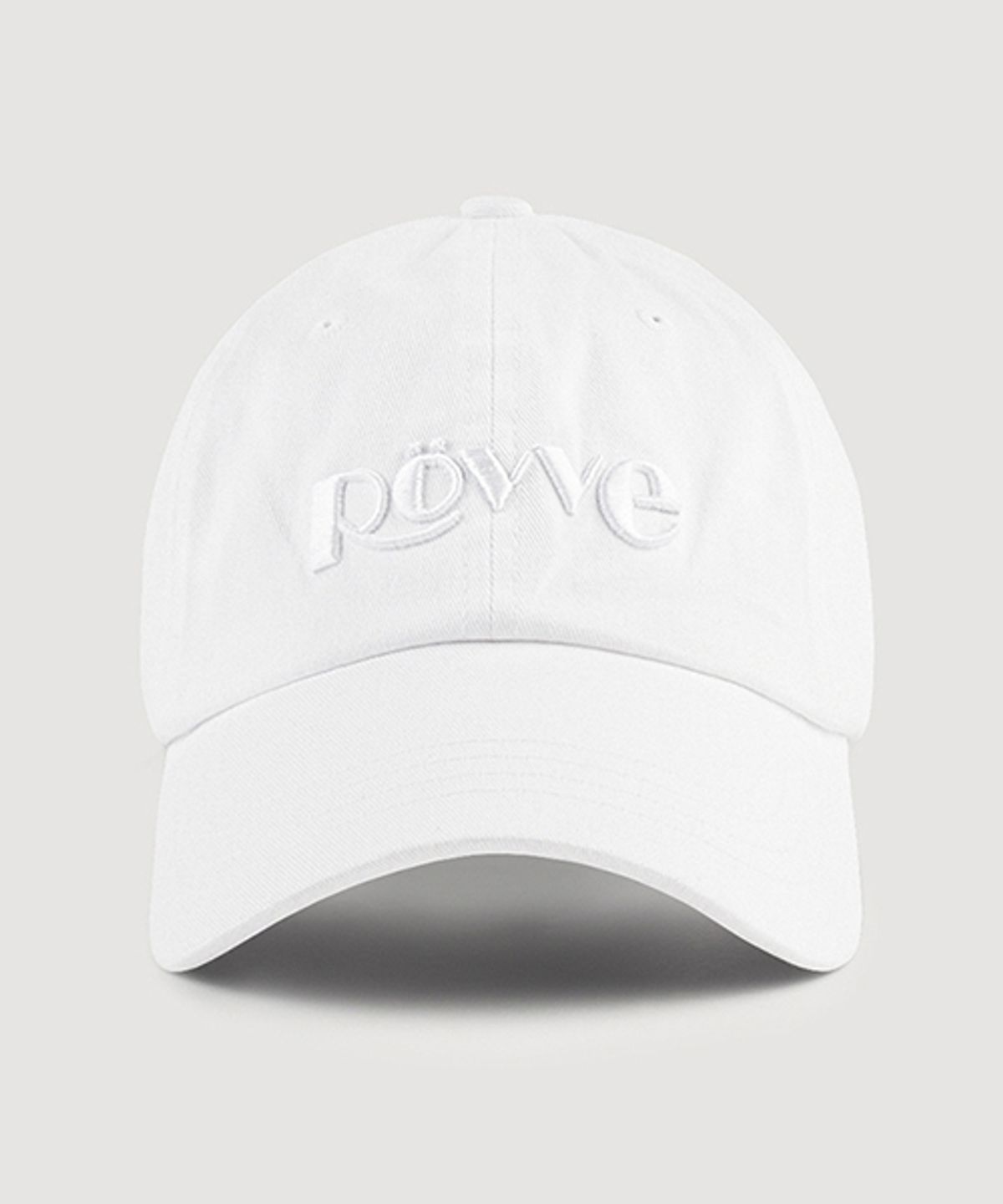 뢰브(ROVVE) Logo Cap (White)