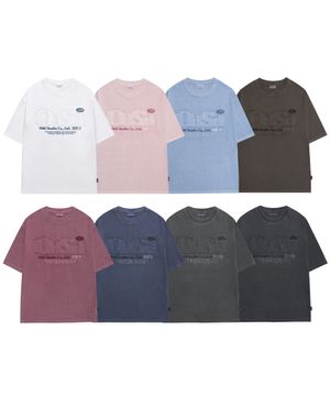 [2PACK] ODSD 피그먼트 데미지 티셔츠 - 8COLOR
