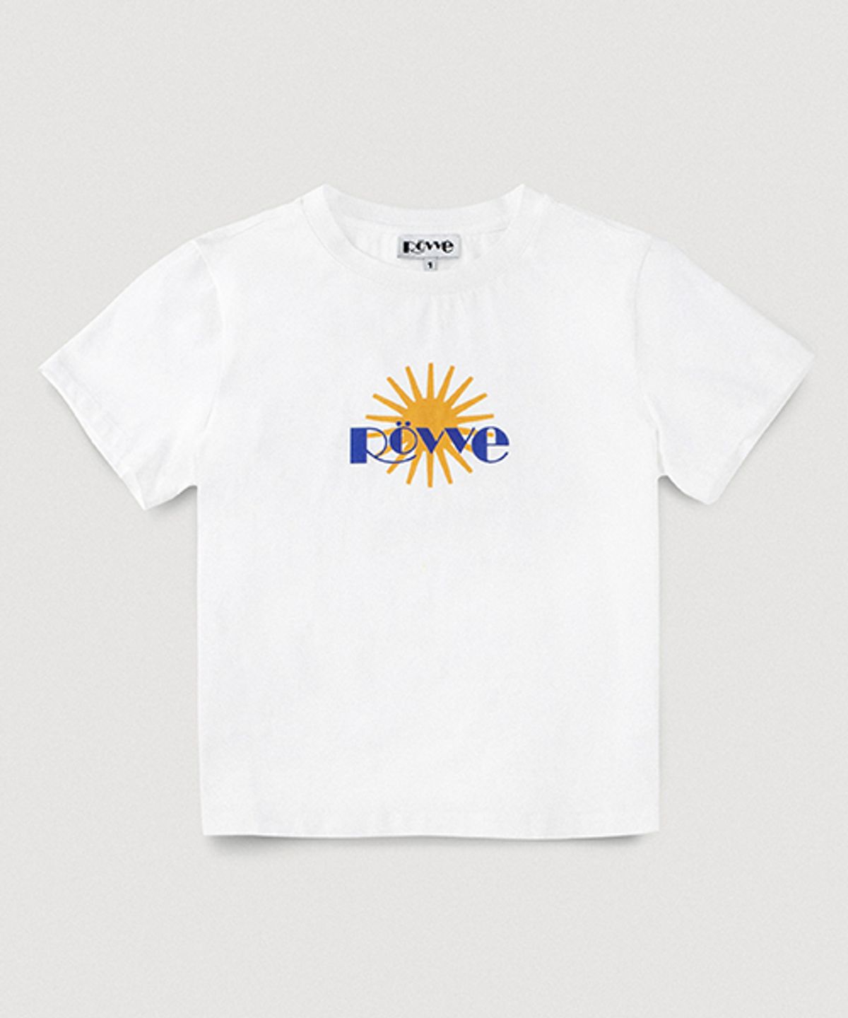 뢰브(ROVVE) Woman Sunny T-shirt (White)