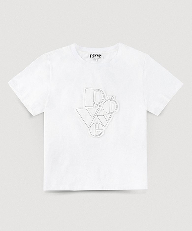Woman Cut Off T-shirt (White)