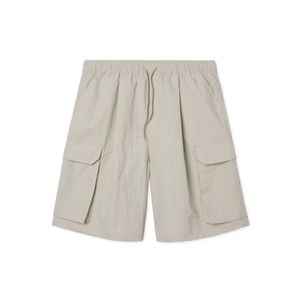 투포켓 나일론 와이드 쇼츠 _아이보리