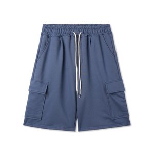 투포켓 카고 버뮤다 미들 팬츠_네이비