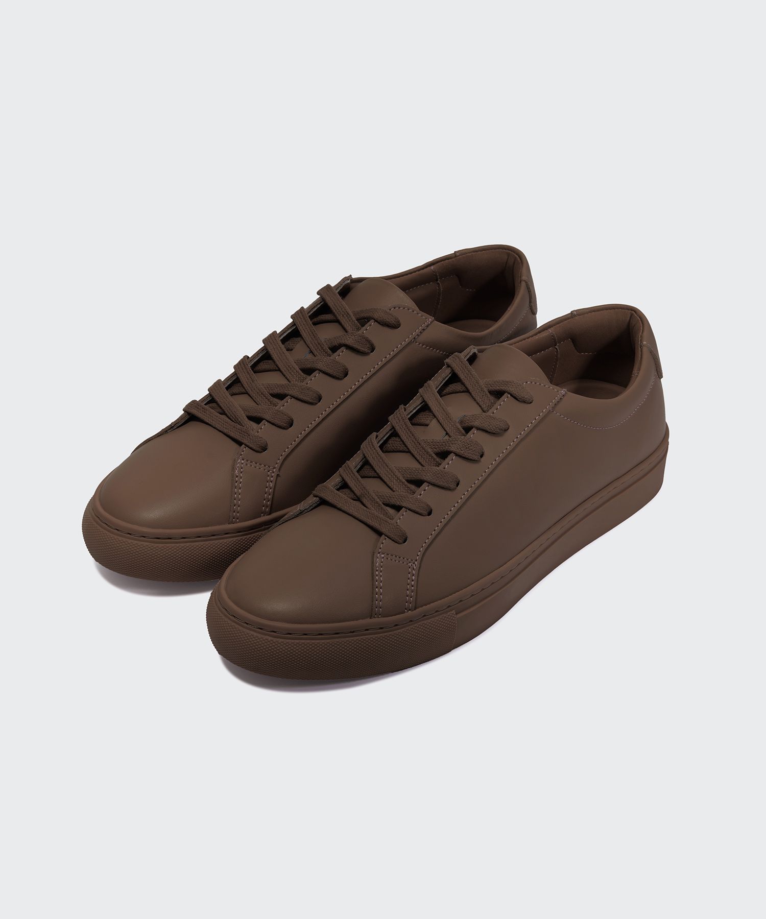 MUSINSA公式 | MUSINSA STANDARD Leather Court Sneakers Mark 2