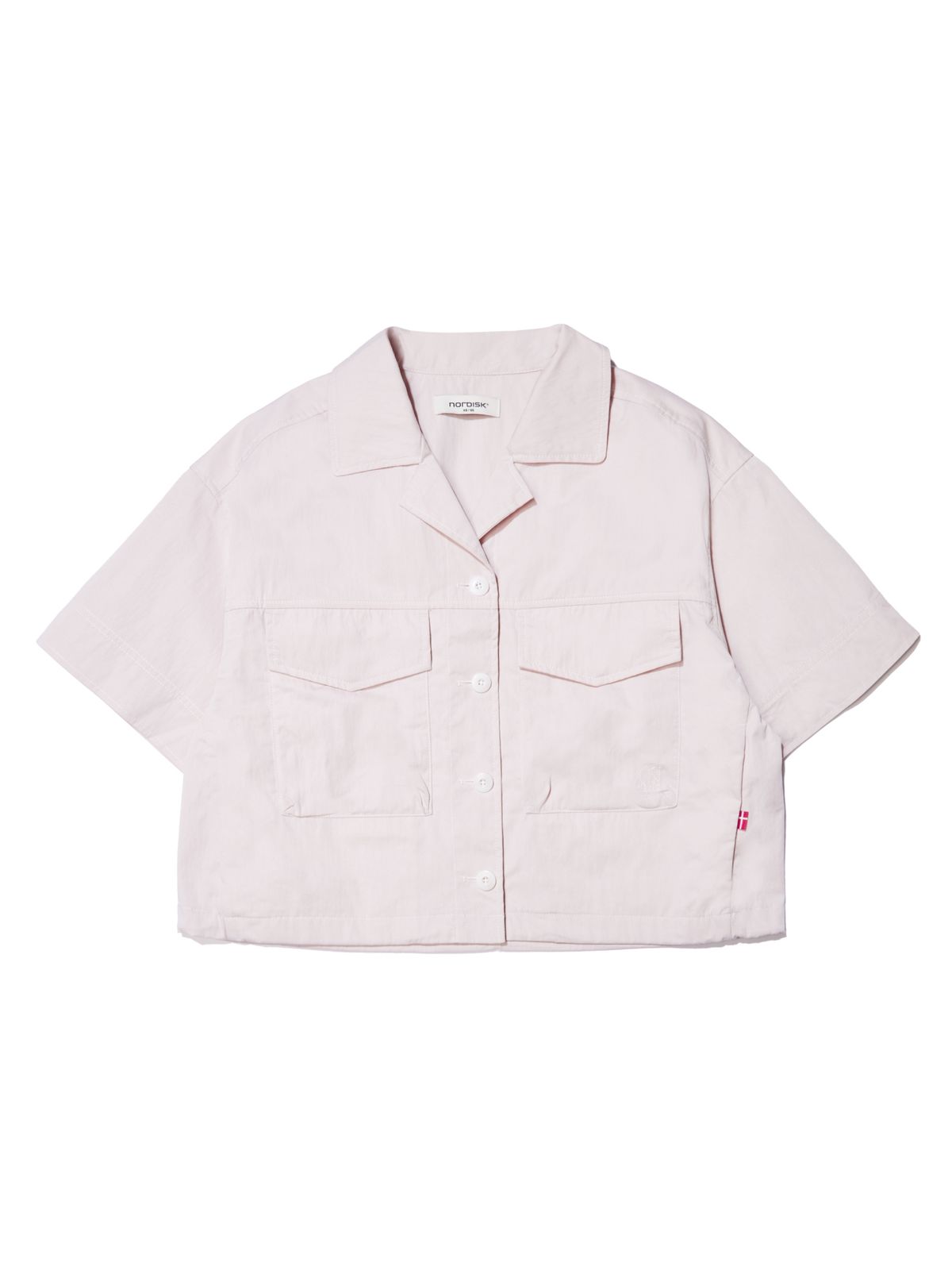 노르디스크(NORDISK) 여성 반팔 셔츠_PALE PINK