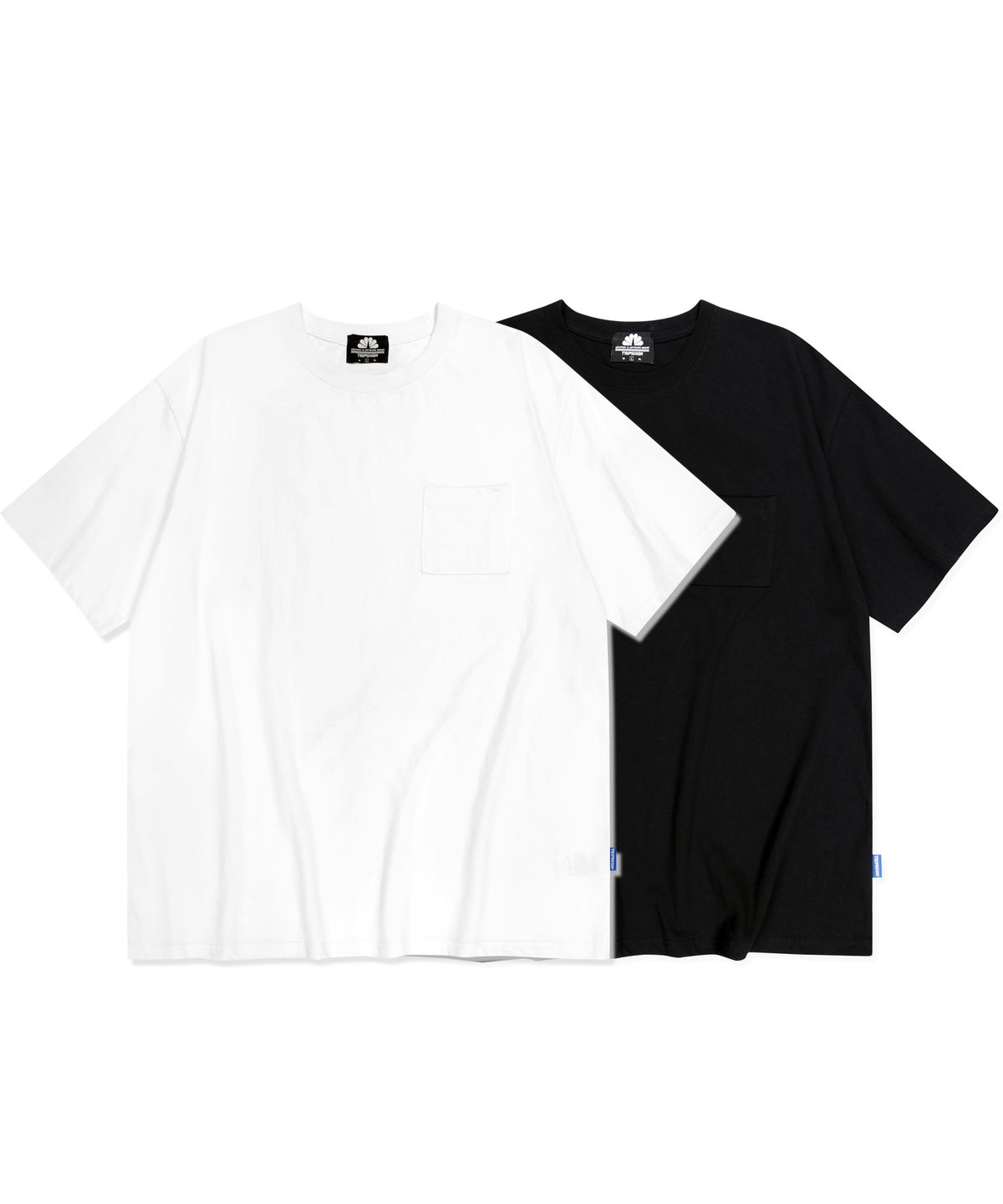 트립션(TRIPSHION) [2PACK]ESSENTIAL 오버핏 포켓티셔츠