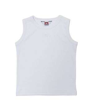 ORIGINAL RIB EMBRO TANKTOP WHITE