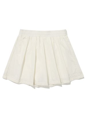 투인원 우븐 스커트 (화이트)