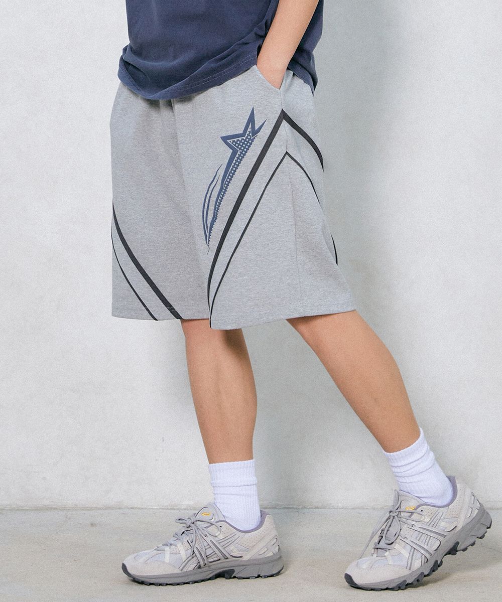 ●GAKKAI UNIONS● Rising Bermuda Sweatshorts MUSINSA | GAKKAI UNIONS Rising Bermuda Sweat Shorts Gray