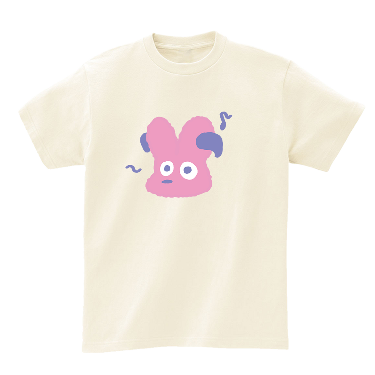 어썸어스(AWESOMEUS) RABBIT MUSIC IS MY LIFE T-SHIRTS_4COLOR