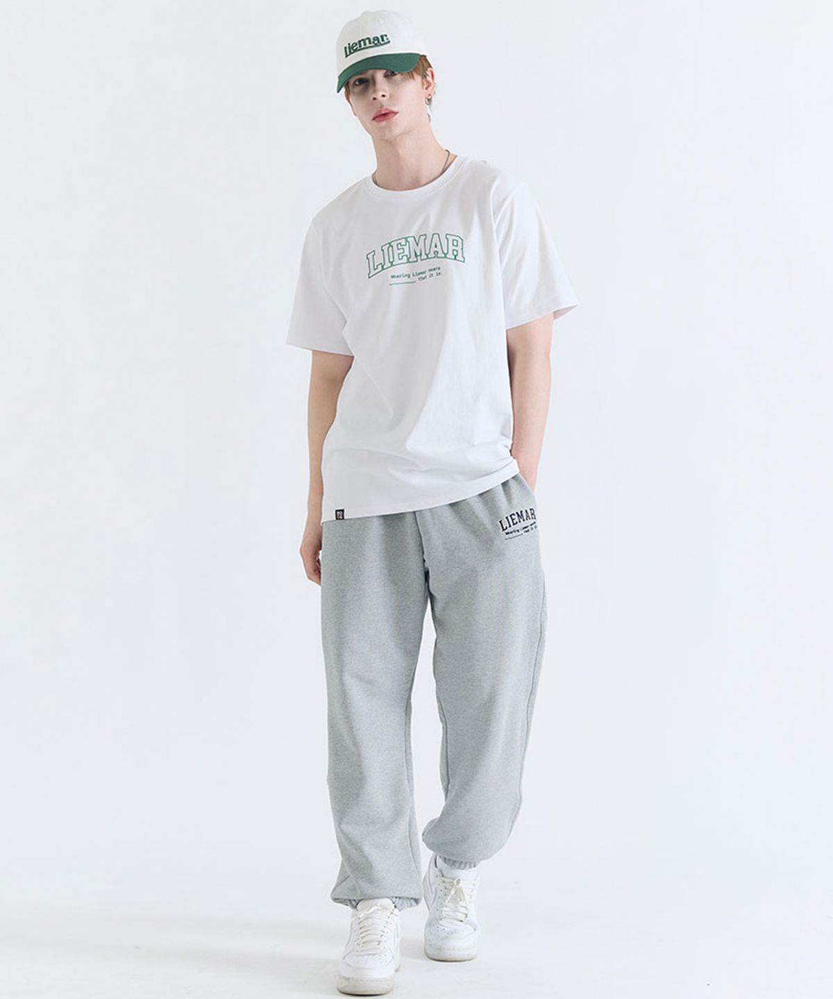 리에마르(LIEMAR) 시그니처 리에마르 팬츠 그레이