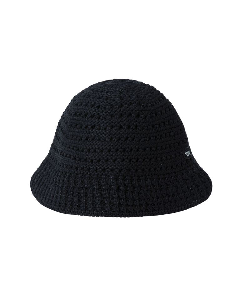 SUMMER KNIT HAT BLAK