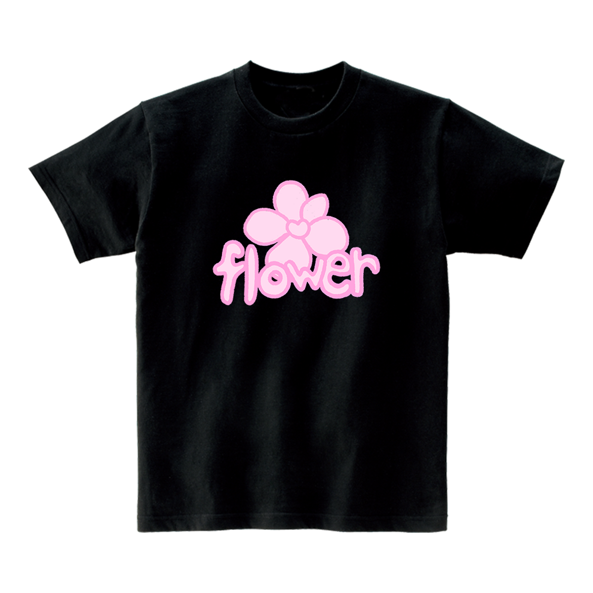 어썸어스(AWESOMEUS) PINK FLOWER T-SHIRTS_4COLOR