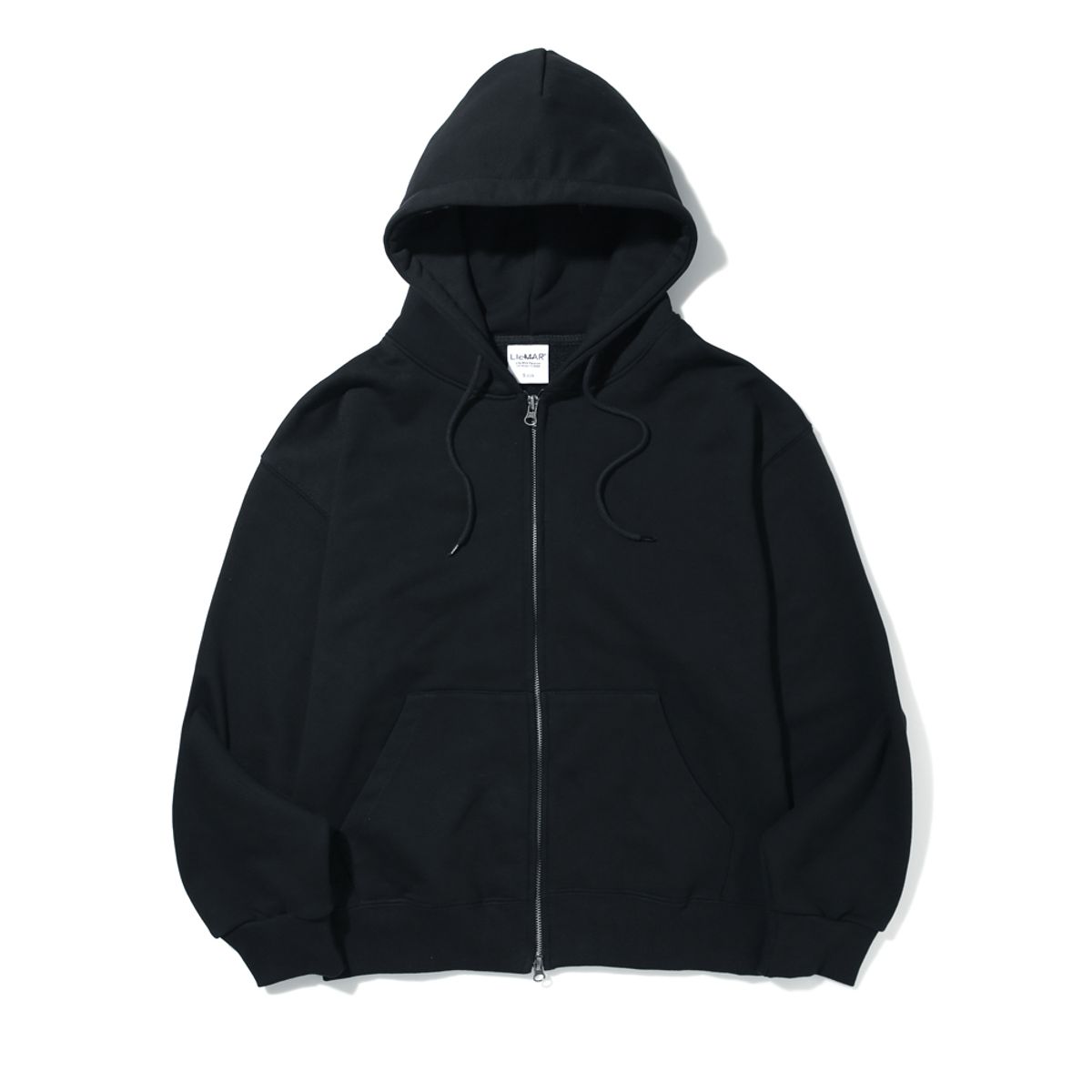 리에마르(LIEMAR) 베이직 후드 집업 블랙