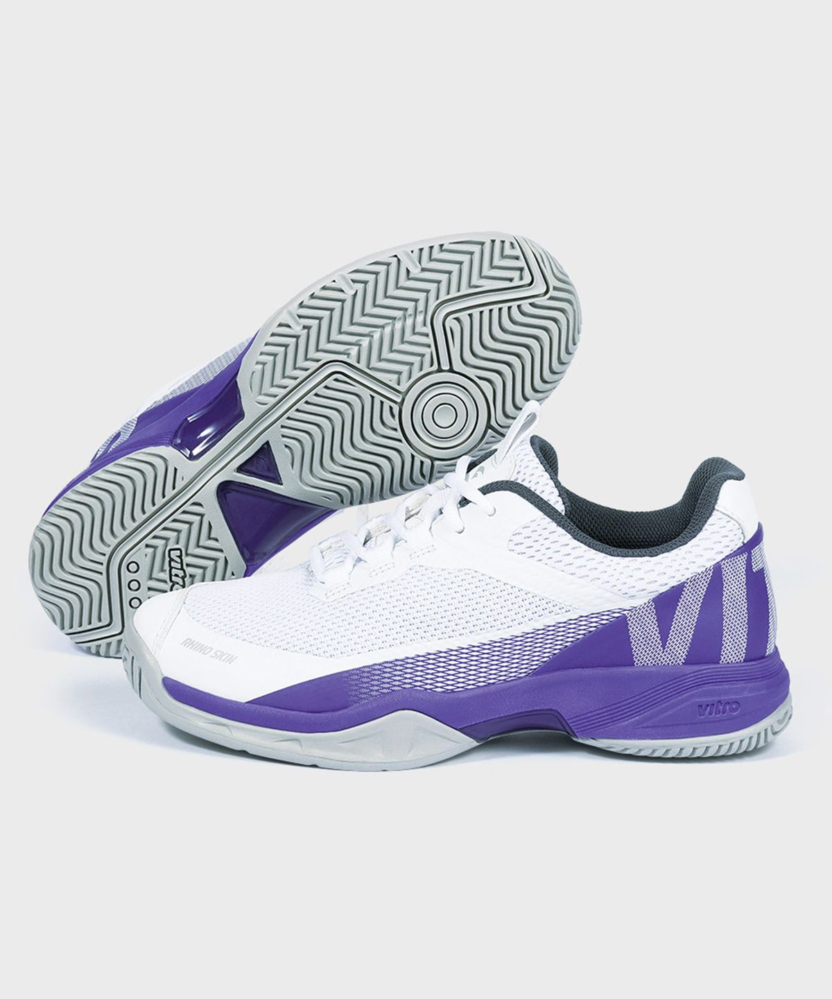 비트로(VITRO) 남녀공용 테니스화 레이크 프로 LAKE PRO(T) (WHT/PURPLE)