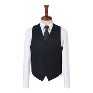 [24S/S] 데님라이크 투톤 싱글 수트 베스트 (FIVAD1531)