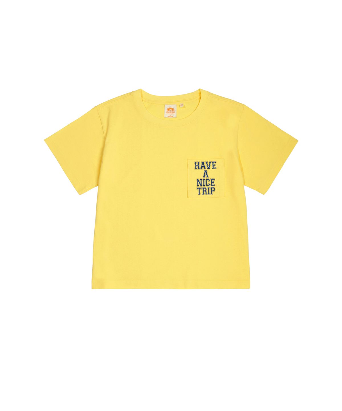 헬로 선라이즈(HELLO SUNRISE) HS Pocket Shorts Sleeve_YellowTee(W)