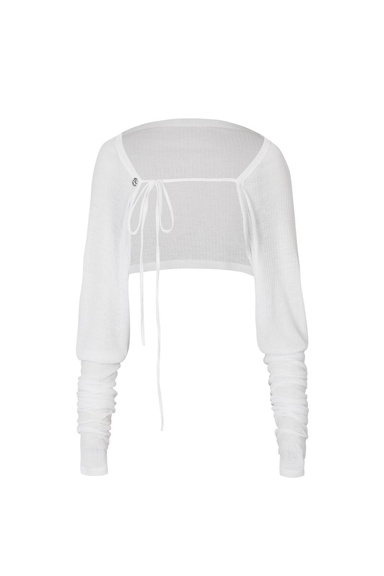 WHISPER BOLERO white