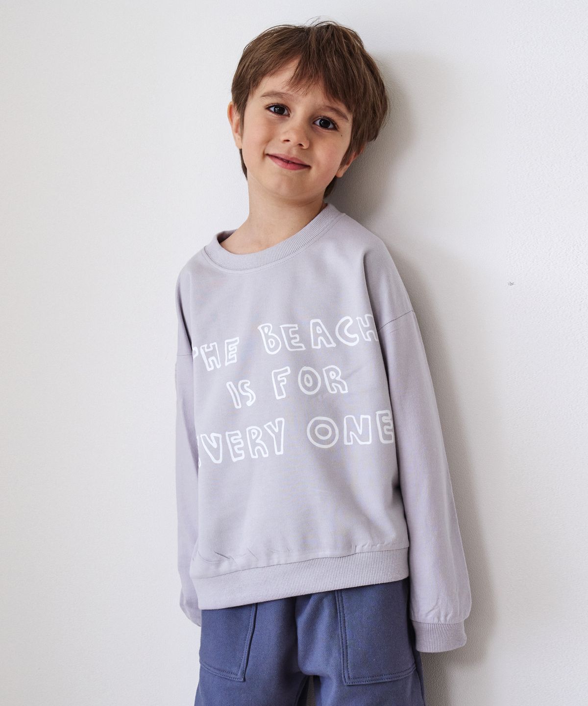 비치스앤 크림 키즈(BEACHESAND CREAM KIDS) 에브리 비치 스웻 셔츠(Every beach sweat shirt)