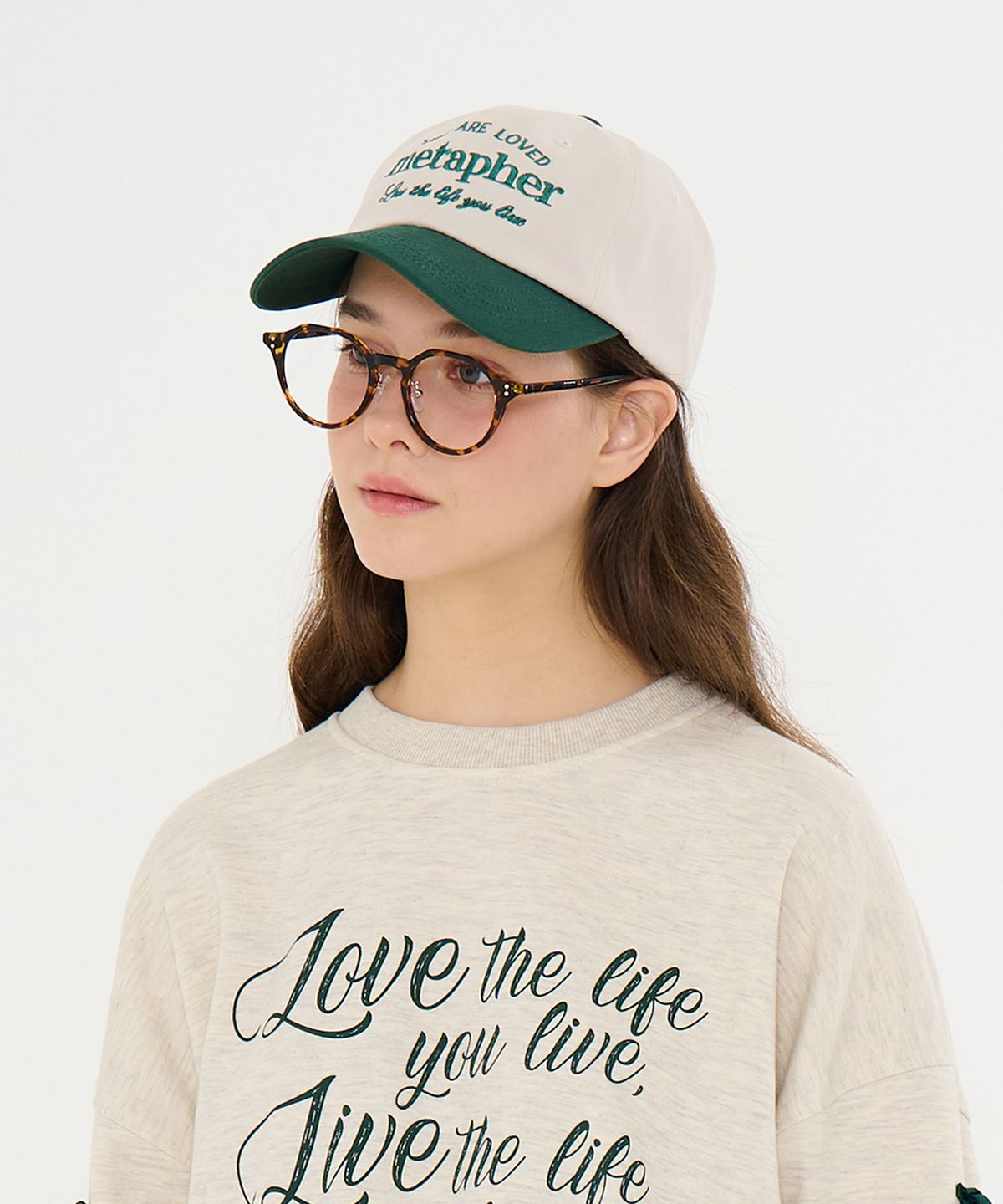 메타퍼(METAPHER) MET 볼캡 야구 모자 그린
