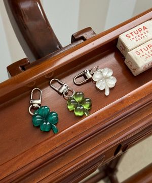 미니 네잎클로버 키링