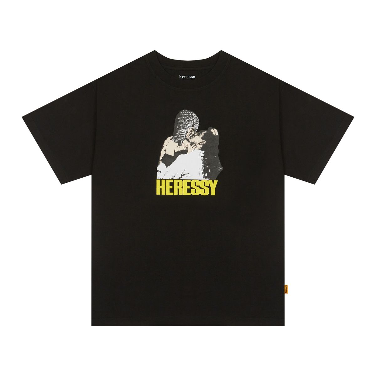 헤레시(HERESSY) KISS TEE BLACK
