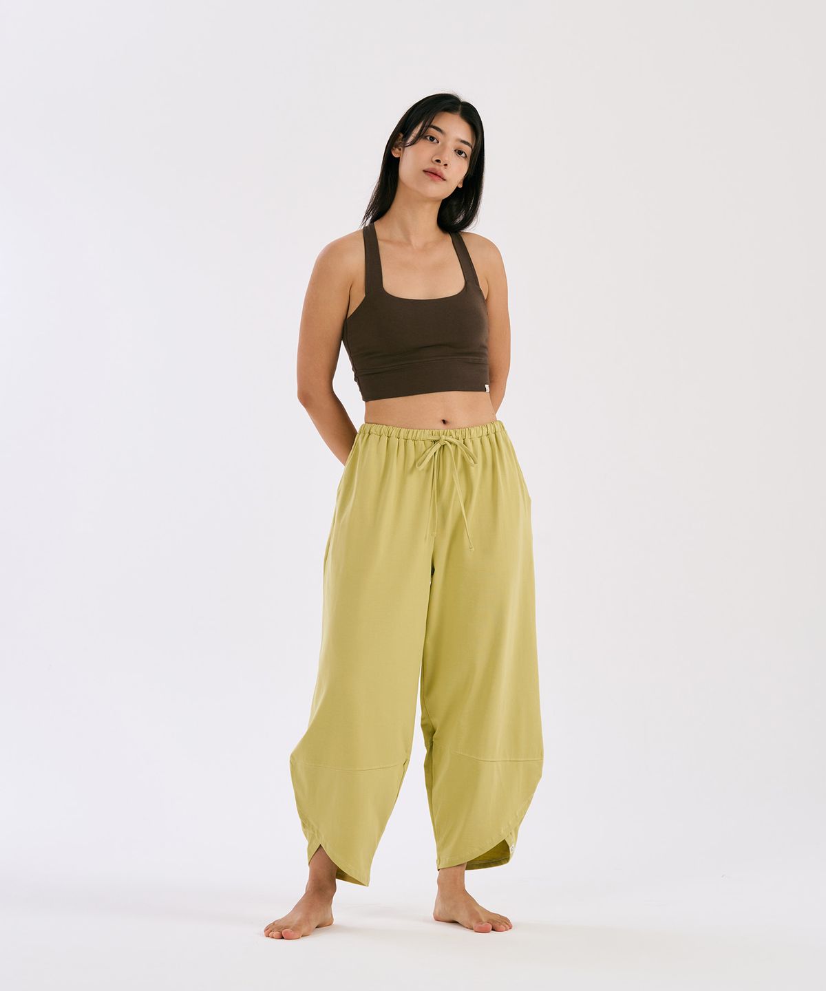 디야니(DHYANI) Tulip Pocket Pants (Lemon Drop)