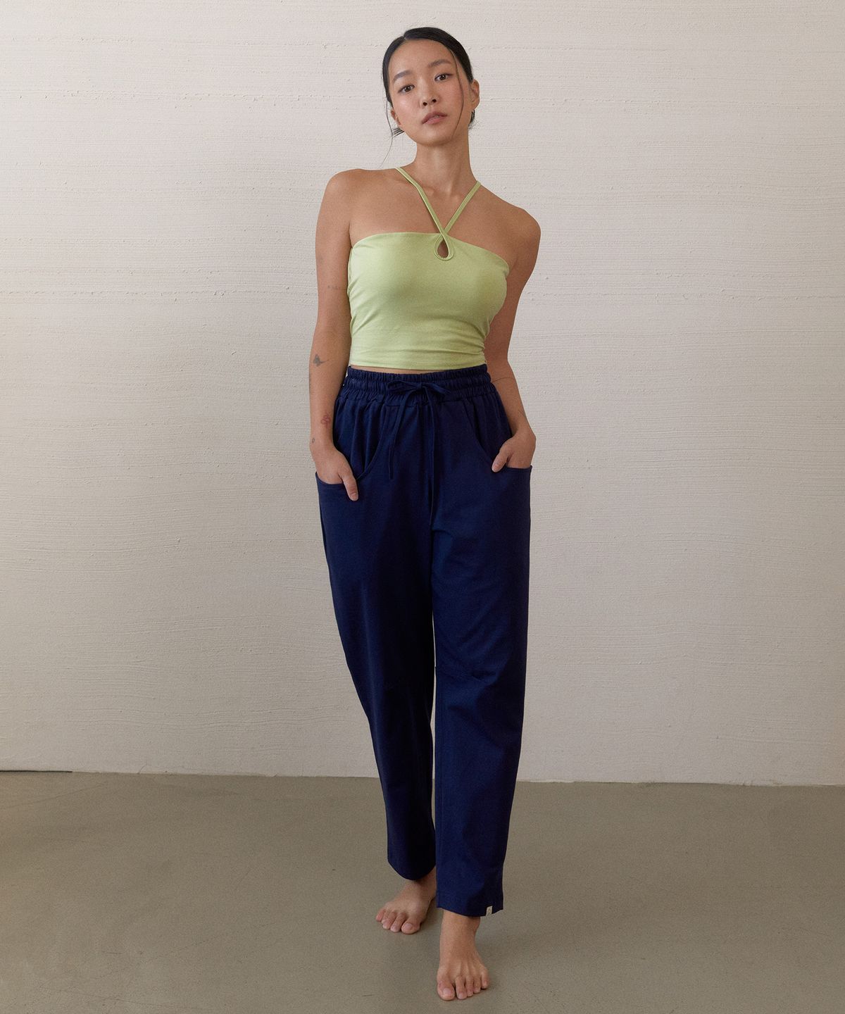디야니(DHYANI) Ollie Pocket Pants (Deep sea)